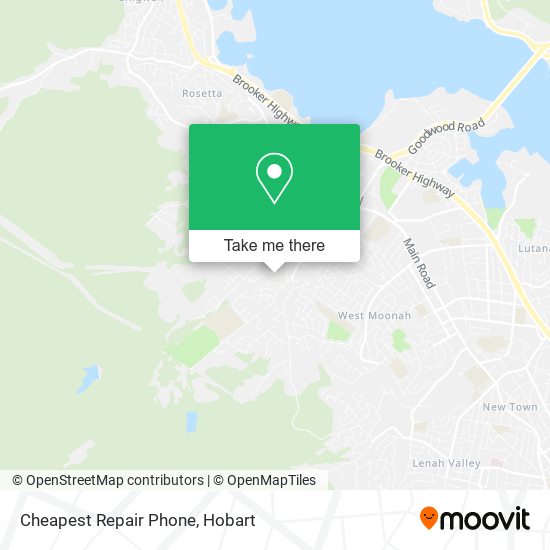 Mapa Cheapest Repair Phone