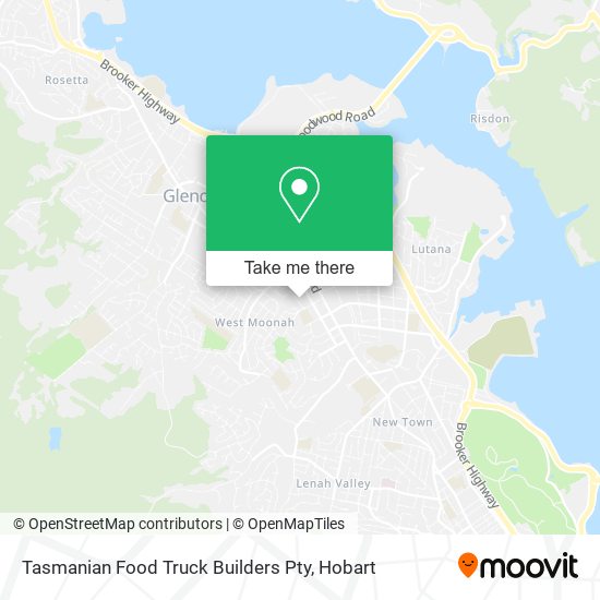Mapa Tasmanian Food Truck Builders Pty