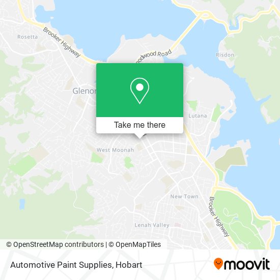 Automotive Paint Supplies map