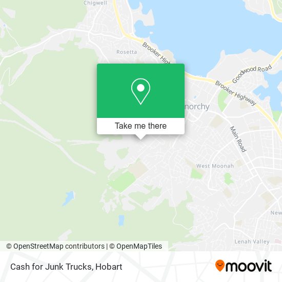 Cash for Junk Trucks map