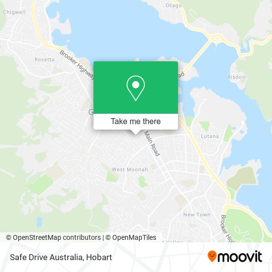 Mapa Safe Drive Australia