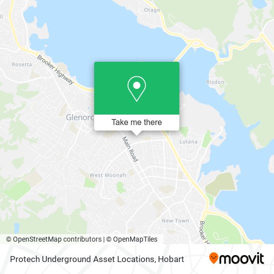 Protech Underground Asset Locations map