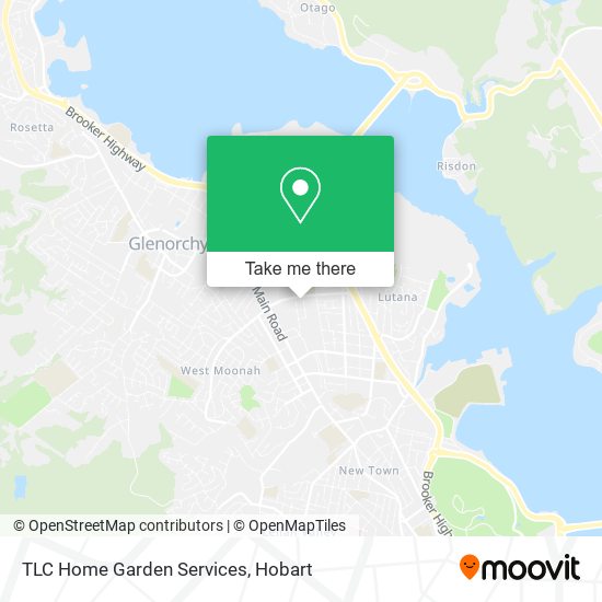 TLC Home Garden Services map