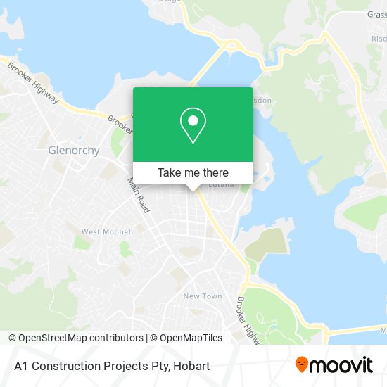 A1 Construction Projects Pty map