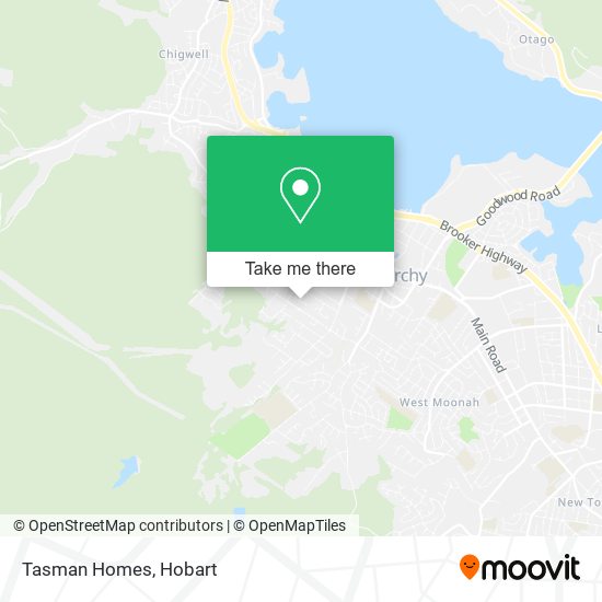 Mapa Tasman Homes