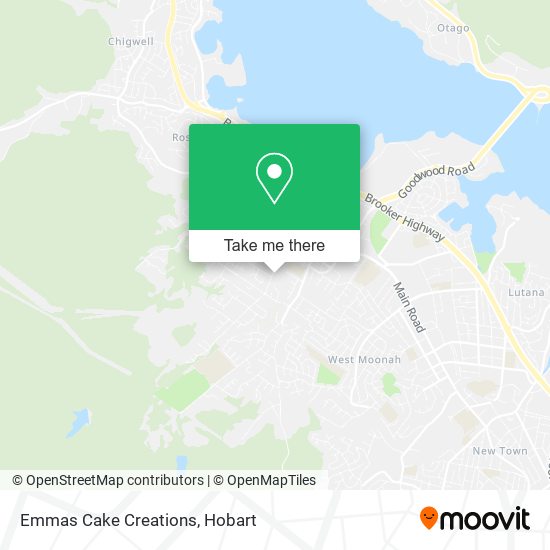 Emmas Cake Creations map