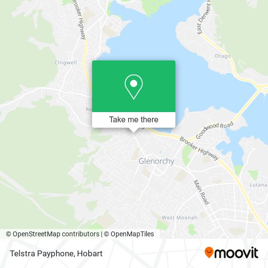 Telstra Payphone map