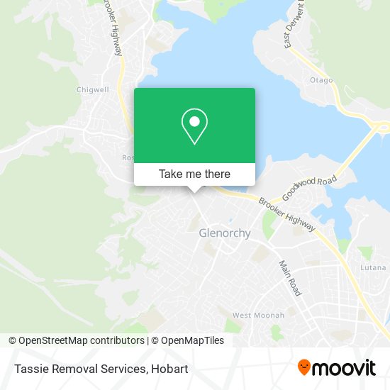 Tassie Removal Services map