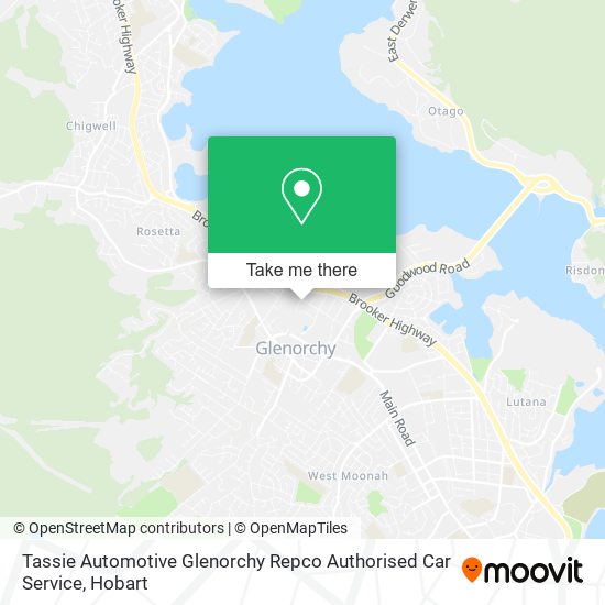 Tassie Automotive Glenorchy Repco Authorised Car Service map