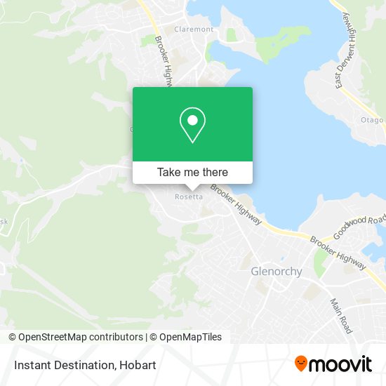 Instant Destination map