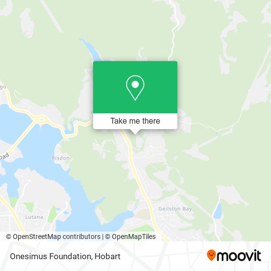 Onesimus Foundation map