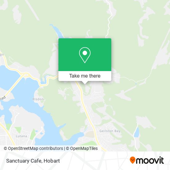 Sanctuary Cafe map
