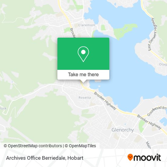 Archives Office Berriedale map