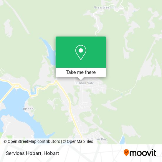 Services Hobart map