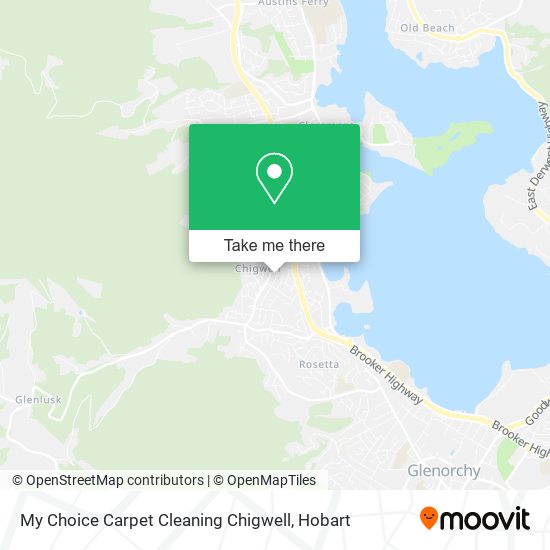 My Choice Carpet Cleaning Chigwell map