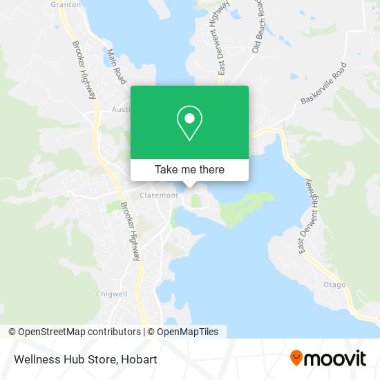 Wellness Hub Store map