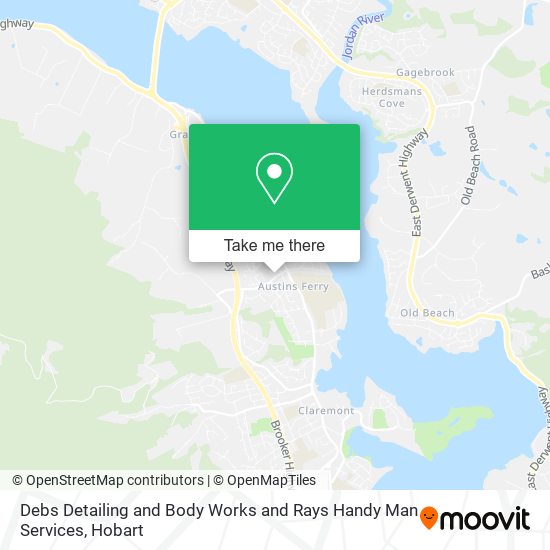 Mapa Debs Detailing and Body Works and Rays Handy Man Services