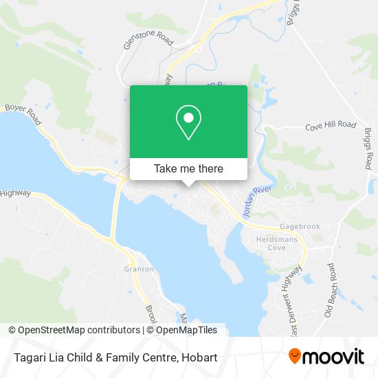 Mapa Tagari Lia Child & Family Centre