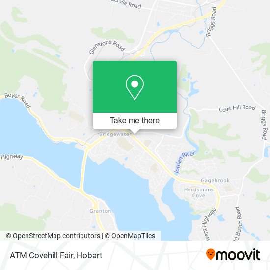 Mapa ATM Covehill Fair