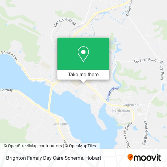 Brighton Family Day Care Scheme map