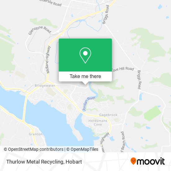 Thurlow Metal Recycling map