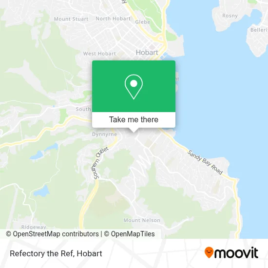 Mapa Refectory the Ref