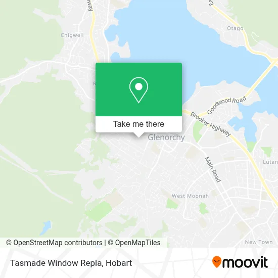 Mapa Tasmade Window Repla