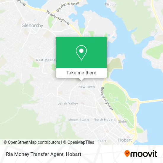 Mapa Ria Money Transfer Agent