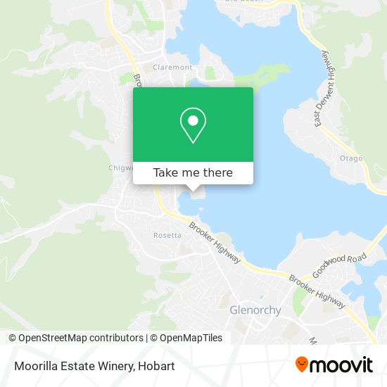 Moorilla Estate Winery map