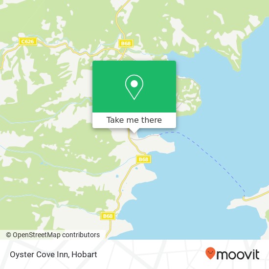 Oyster Cove Inn map