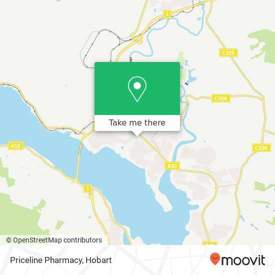 Priceline Pharmacy map