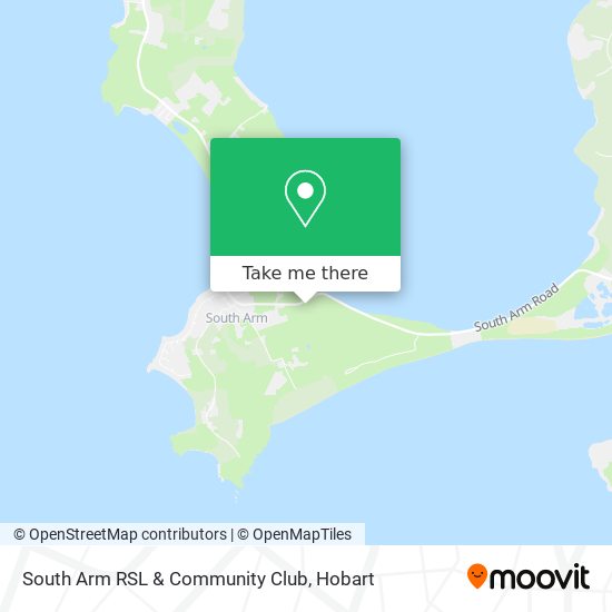 South Arm RSL & Community Club map