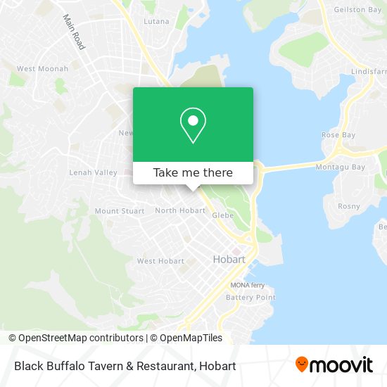 Black Buffalo Tavern & Restaurant map