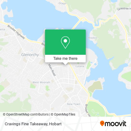 Cravings Fine Takeaway map