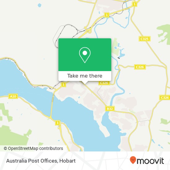 Australia Post Offices map