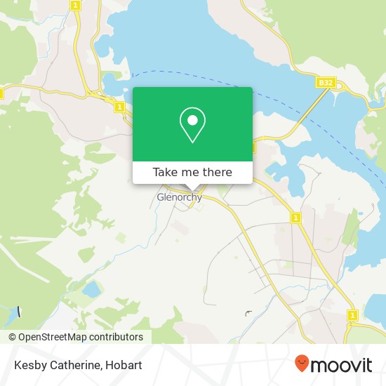 Mapa Kesby Catherine