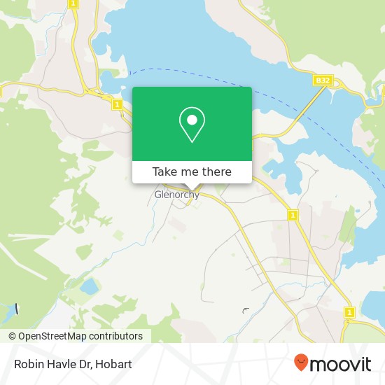 Robin Havle Dr map