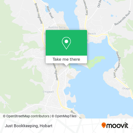 Just Bookkeeping map