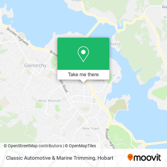 Classic Automotive & Marine Trimming map