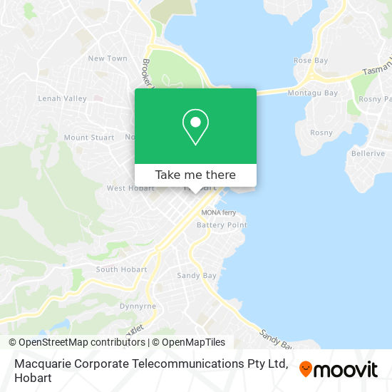 Mapa Macquarie Corporate Telecommunications Pty Ltd