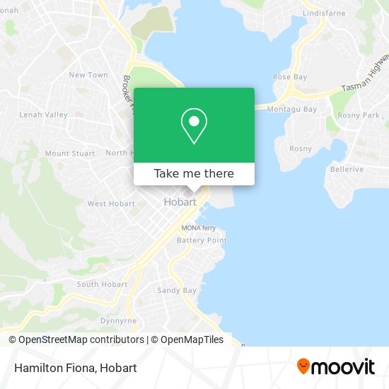 Hamilton Fiona map