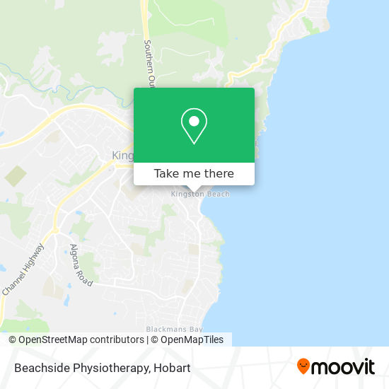 Beachside Physiotherapy map