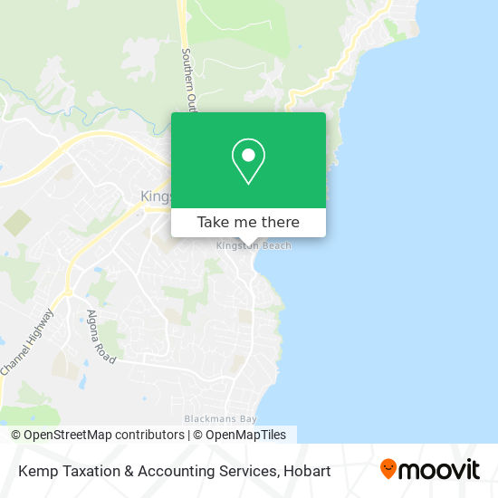 Kemp Taxation & Accounting Services map