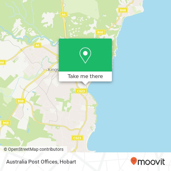 Australia Post Offices map