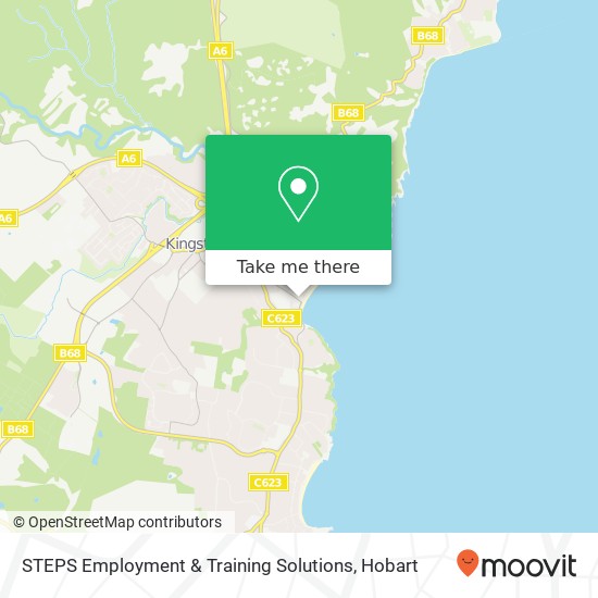 STEPS Employment & Training Solutions map