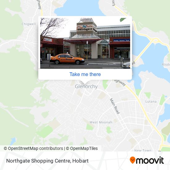 Northgate Shopping Centre Map How To Get To Northgate Shopping Centre In Glenorchy By Bus?