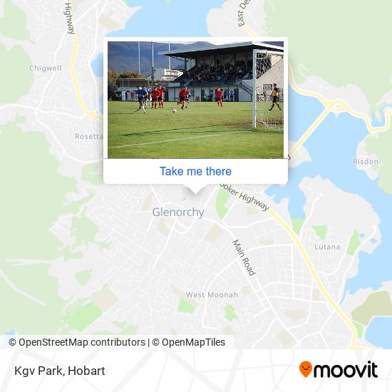 Kgv Park map