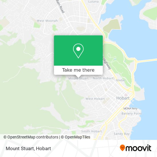 Mount Stuart map