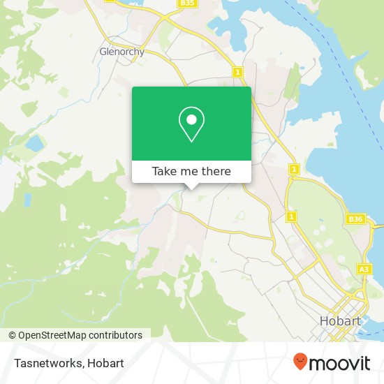 Tasnetworks map