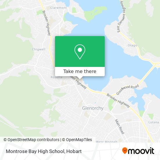 Montrose Bay High School map